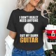 Introvert Guitarist Only Need Guitar Enjoy Acoustic Music Unisex T-Shirt Introvert Guitarist Only Need Guitar Enjoy Acoustic Music Unisex T-Shirt