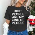 Introvert Quiet People Are My Kind Of People Unisex T-Shirt