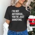 Introvert Quote Snarky Unisex T-Shirt Introvert Quote Snarky Unisex T-Shirt