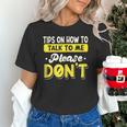 Introvert Tips On How To Talk To Me Please Don't Antisocial Unisex T-Shirt