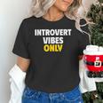 Introvert Vibes Only Unisex T-Shirt Introvert Vibes Only Unisex T-Shirt