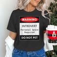Introvert Warning Danger Do Not Pet Disturb Anti-Social Unisex T-Shirt Introvert Warning Danger Do Not Pet Disturb Anti-Social Unisex T-Shirt