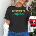Introverts Unite I Introvert Unisex T-Shirt Introverts Unite I Introvert Unisex T-Shirt