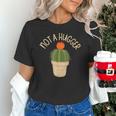 Kawaii Grumpy Cactus Not a Hugger Plant Introvert Unisex T-Shirt