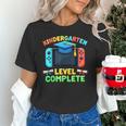 Kindergarten Level Complete Graduation Class 2025 Gamer Boys Unisex T-Shirt