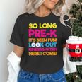 Last Day Pre-K Kindergarten Here I Come Graduation T-Shirt Unisex T-Shirt