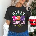 Last Day Of School Adios Kindergarten Graduation Kids Girls Unisex T-Shirt