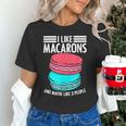 Macaroons Dessert Antisocial Introvert Pastries Food Lover Unisex T-Shirt Macaroons Dessert Antisocial Introvert Pastries Food Lover Unisex T-Shirt