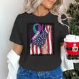 In Memory Of My Friend Suicide Awareness American Flag Women Kids Men Unisex T-Shirt