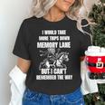 Memory Lane Trips Can't Remember Way Forgetful Grandma Horse Unisex T-Shirt