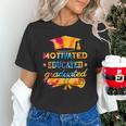 Motivated Educated Graduated Graduation Unisex T-Shirt
