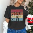 No People Only Cats Introvert Unisex T-Shirt No People Only Cats Introvert Unisex T-Shirt