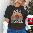 Not A Hugger Retro Sea Urchin Sarcastic Introvert Unisex T-Shirt