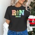 Nurse Graduation Shirt RN Est 2018 Rainbow Tshirt Unisex T-Shirt