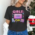 Old School Memory Girls Just Wanna Have Fun Artwork Unisex T-Shirt