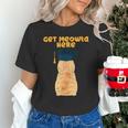 Orange Tabby Cat Graduation Distressed Shirt For Grads For Men Women Girls Kids Unisex T-Shirt