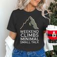 Outdoor Introvert Vibes Weekend Climber Unisex T-Shirt Outdoor Introvert Vibes Weekend Climber Unisex T-Shirt