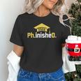 PhD Finished PhinisheD Class Of 2026 Phd Graduation Unisex T-Shirt