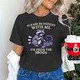 Please Be Patient I'm From The 1900s Retro Raccoon Saying Unisex T-Shirt Please Be Patient I'm From The 1900s Retro Raccoon Saying Unisex T-Shirt