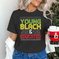 Proud African American Educated Graduation Unisex T-Shirt