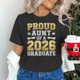 Proud Aunt Of A 2026 Graduate Shirt Class Of 2026 Graduation Unisex T-Shirt