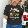 Proud Auntie Of 2022 Graduate Class 2022 Graduation Leopard Unisex T-Shirt