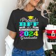Proud Bff Of Kindergarten Graduate 2024 Graduation Bff Unisex T-Shirt