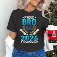 Proud Brother Of Two 2024 Graduates Twin Family Graduation Unisex T-Shirt