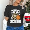 Proud Dad Of A 2026 Senior Basketball Graduation Leopard Unisex T-Shirt