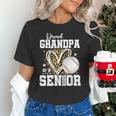 Proud Grandpa Of A 2026 Senior Baseball Graduation Leopard Unisex T-Shirt