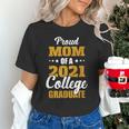 Proud Mom Of A 2021 College Graduate Senior Graduation Unisex T-Shirt