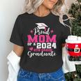 Proud Mom Of 2024 5th Grade Graduate Mother Graduation Unisex T-Shirt