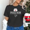 Proud Mom Of a Nursing Graduate Nurse Senior 2026 Graduation Unisex T-Shirt