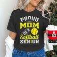Proud Mom Of a Softball Senior Class Of 2026 Graduation Unisex T-Shirt