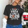 Proud Papa Of A 2026 Senior Football Graduation Dad Unisex T-Shirt