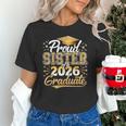 Proud Sister Of 2026 Graduate College Graduation Hat Party Unisex T-Shirt