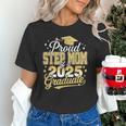 Proud Step Mom Of A Class Of 2025 Graduate Senior Graduation Unisex T-Shirt