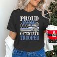 Proud Wife Of a State Trooper Police Officer Graduation Unisex T-Shirt