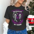 Purple In Memory Of Friend Pancreatic Cancer Awareness Unisex T-Shirt Purple In Memory Of Friend Pancreatic Cancer Awareness Unisex T-Shirt