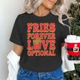 Retro Fast Food Nostalgia Vintage Diner Fries Shakes Burgers Unisex T-Shirt