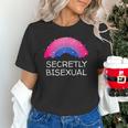 Secretly Bisexual Bi Introvert Bi Pride Antisocial LGBTQ Unisex T-Shirt Secretly Bisexual Bi Introvert Bi Pride Antisocial LGBTQ Unisex T-Shirt