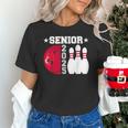 Senior 2025 Bowling Player Class Of 2025 Graduation Seniors Unisex T-Shirt