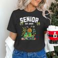 Senior 2025 Graduation Caterpillar For Kids Cute Coquette Unisex T-Shirt