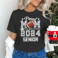 Senior Mom Class Of 2024 Football Proud Mom Graduation Unisex T-Shirt
