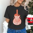 Social Introverts Hang Out With Guitars Musician Guitarist Unisex T-Shirt
