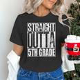 Straight Outta 5th Grade Shirt Graduation 2017 Unisex T-Shirt