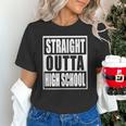 Straight Outta High School Graduation Apparel For Seniors Unisex T-Shirt