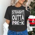 Straight Outta Pre-K Shirt Great Graduation Preschools Unisex T-Shirt