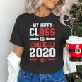 Student Graduation 2020 Tee My Happy Class Is Outta Here Unisex T-Shirt