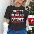 I Survived My Brother's Juris Doctor Degree Graduation Unisex T-Shirt